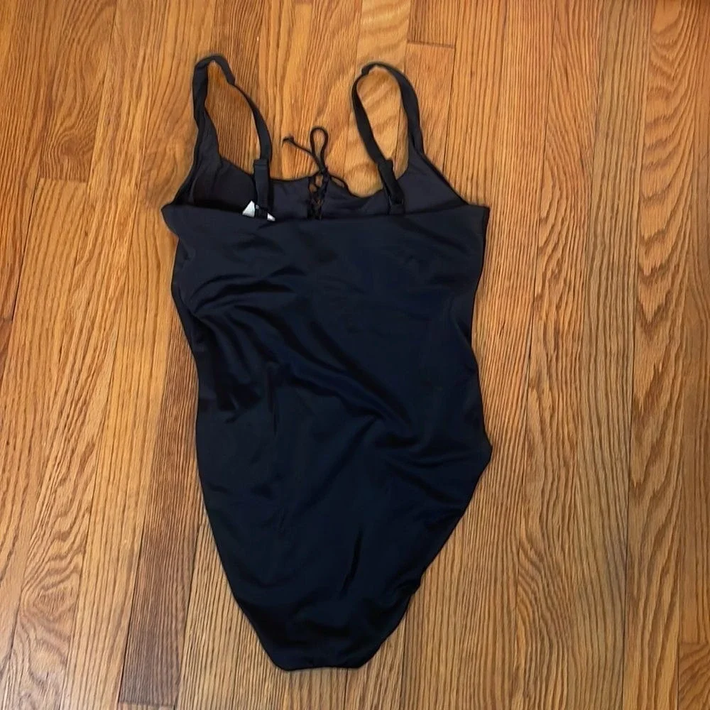 Andie‎ The Macao One Piece Swimsuit Black size M NWT